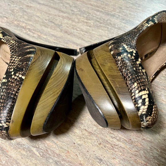 Jessica Simpson Croco platform high heels - Picture 15 of 16